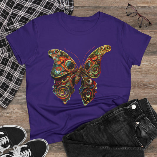 Butterfly - Women's Midweight Cotton Tee