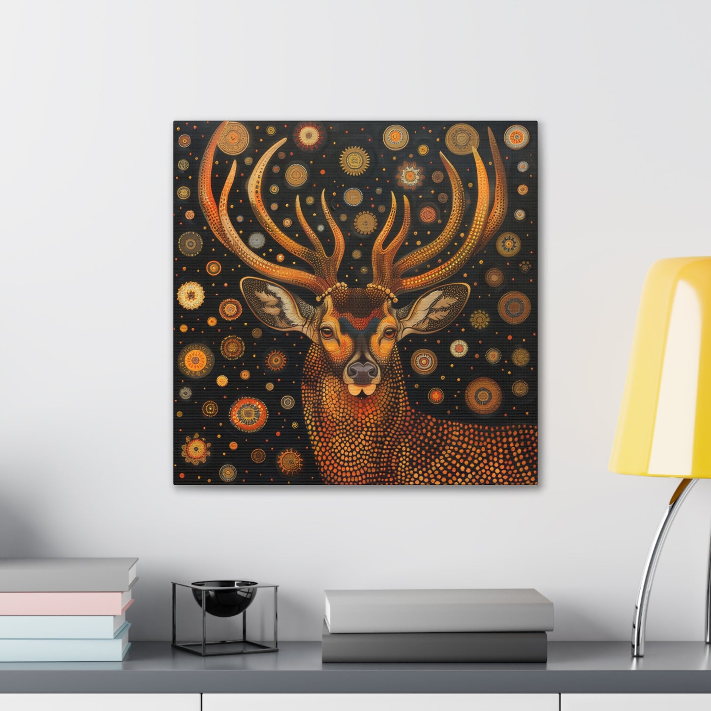 Deer - Canvas Stretched, 0.75"