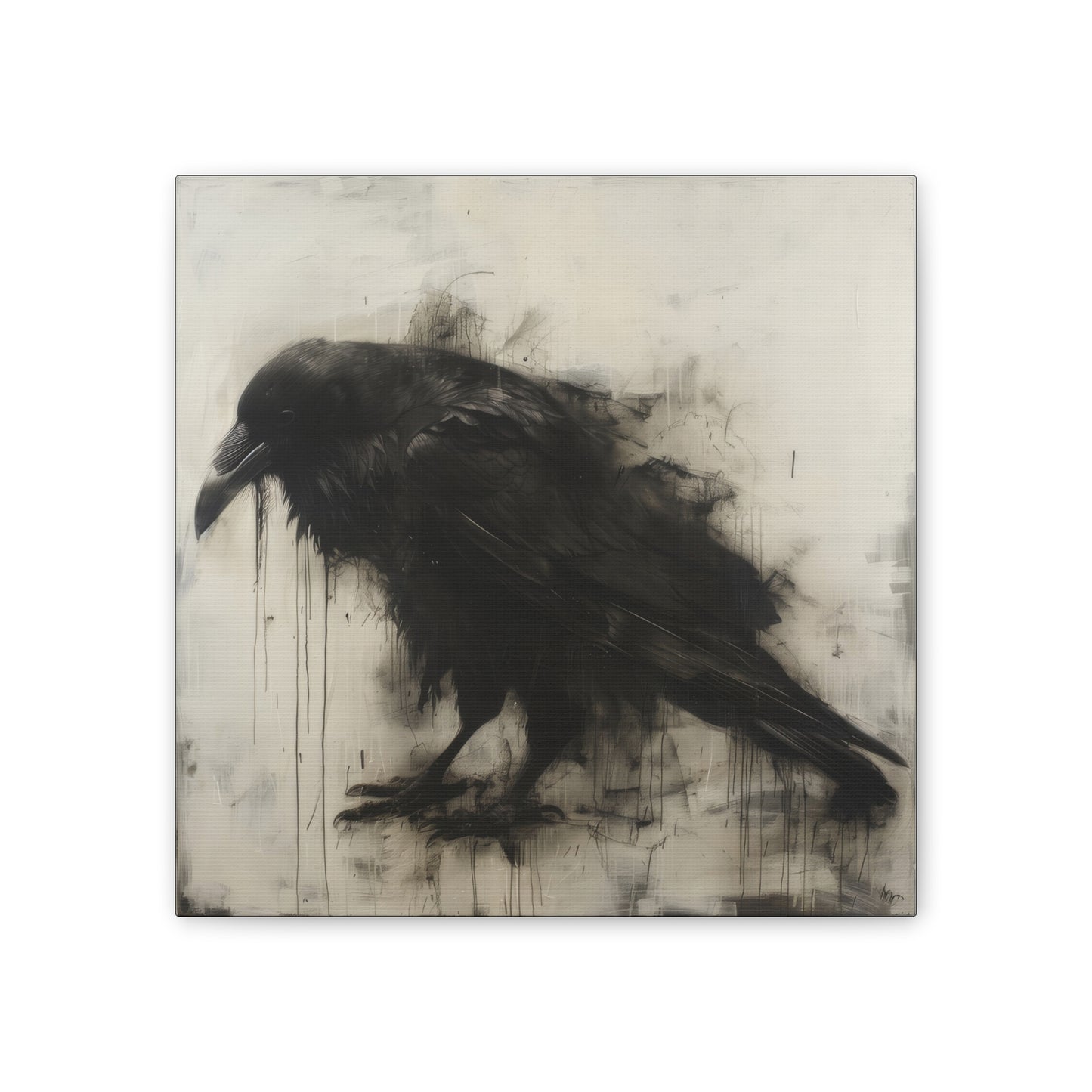 Blackbird - Canvas Stretched, 0.75"