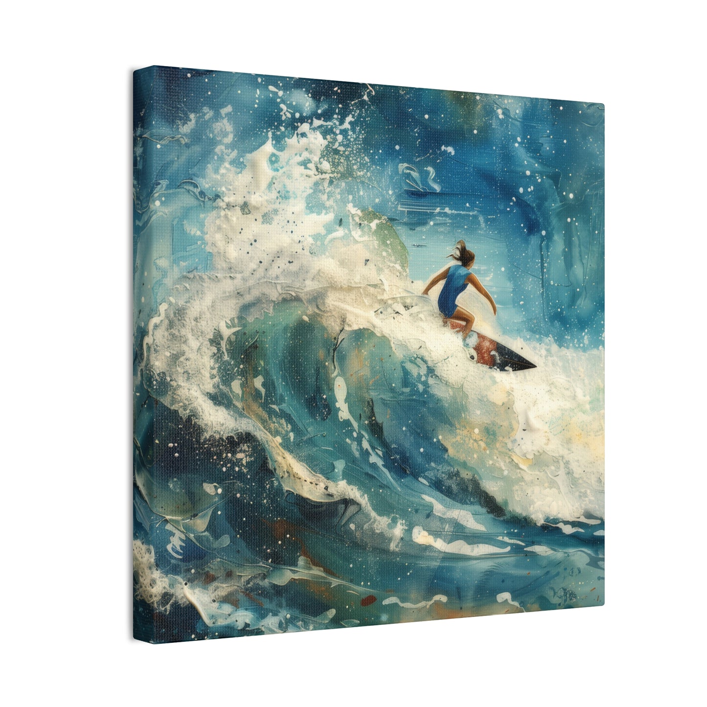 Surfs Up - Canvas Stretched, 0.75"