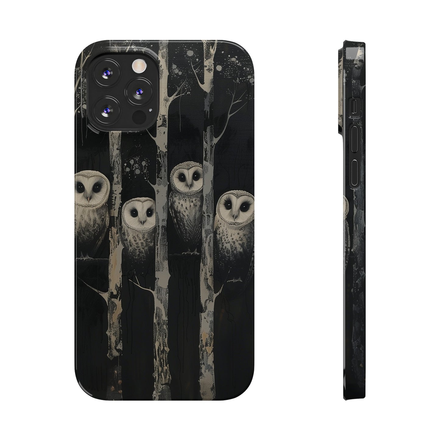 Owls at Night Phone Case