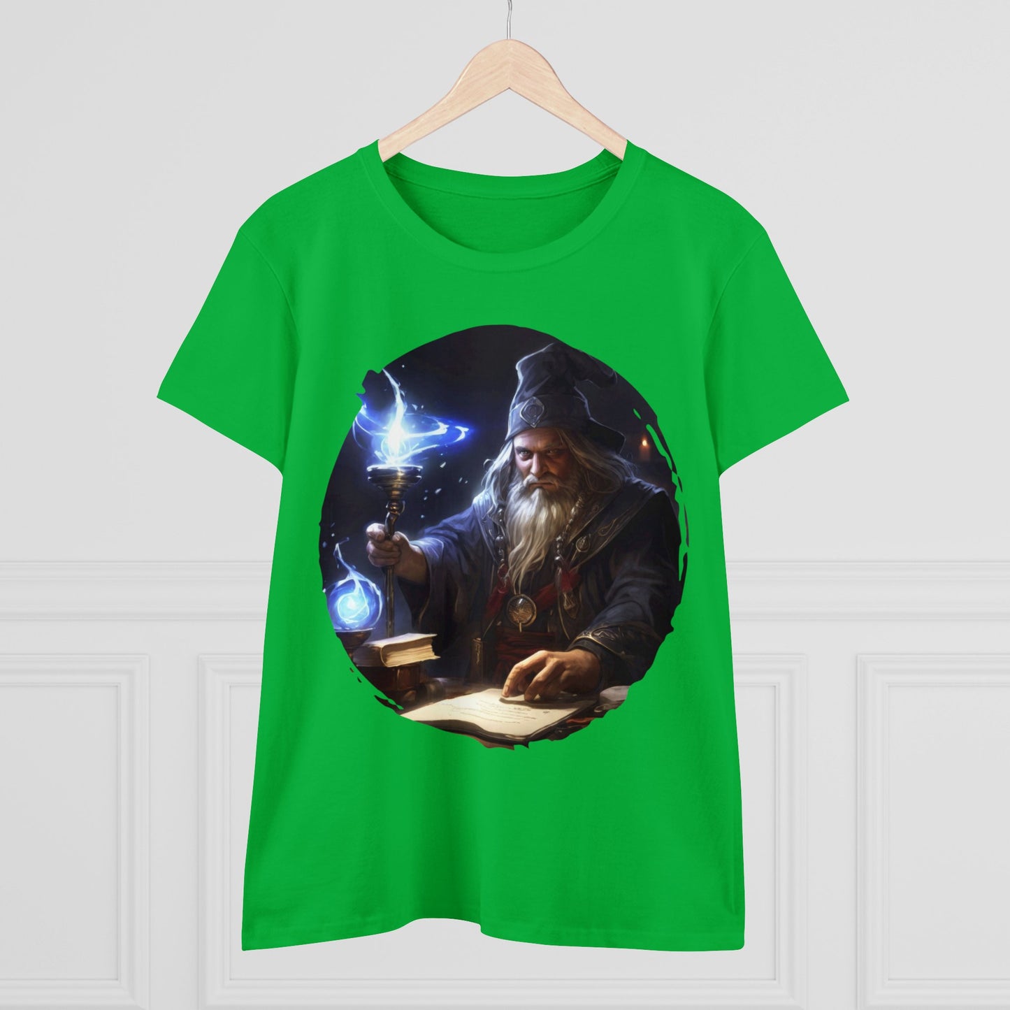 The Mage - Fantasy - Women's Midweight Cotton Tee