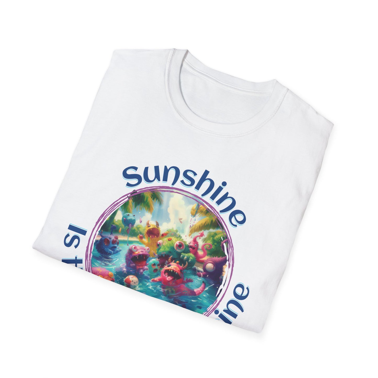 Sunshine is the Best Medicine - Unisex Softstyle T-Shirt