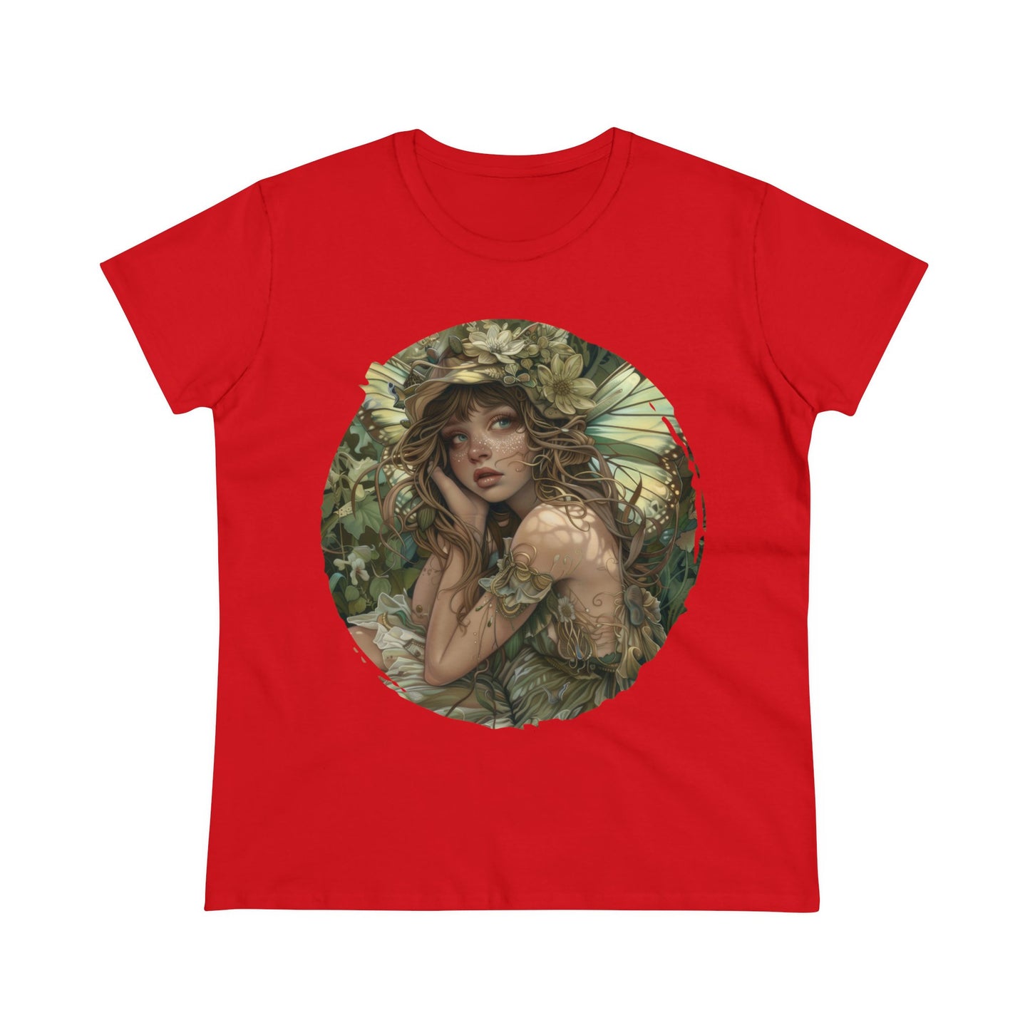 Fairy - Fantasy - Women's Midweight Cotton Tee