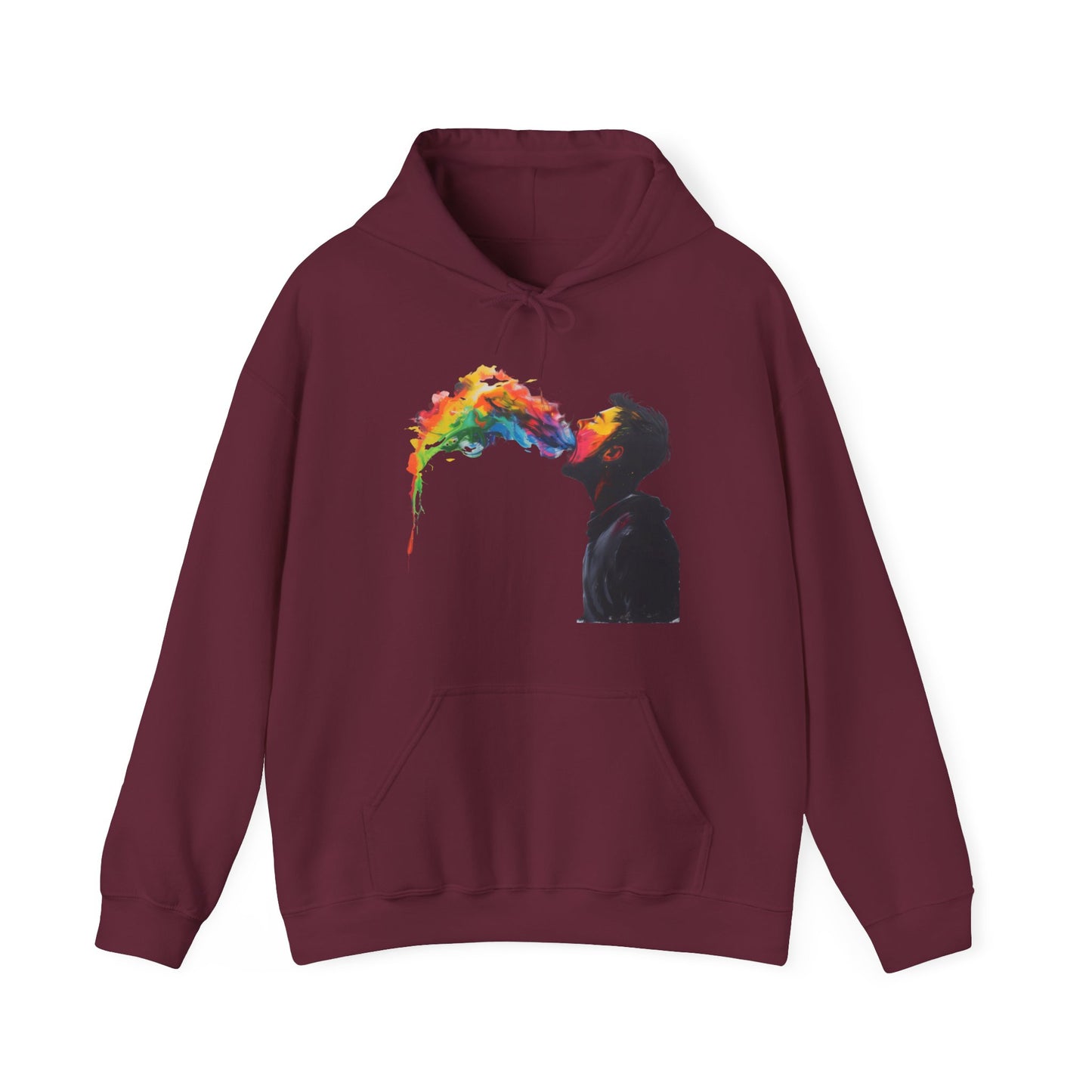 Rainbow Breath - Unisex Heavy Blend™ Hooded Sweatshirt