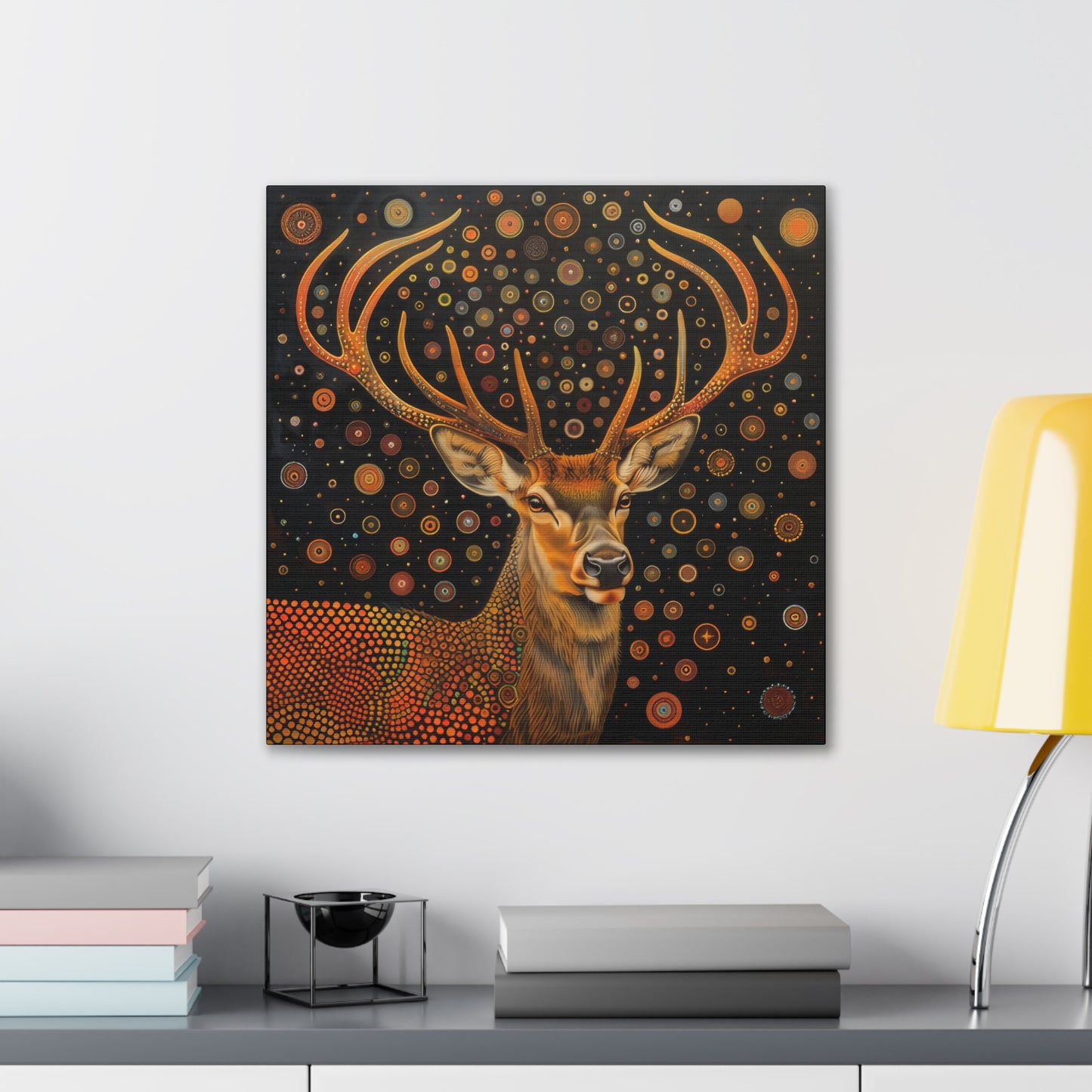 Deer - Canvas Stretched, 0.75"