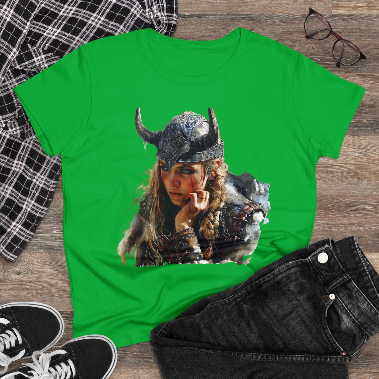 Viking - Fantasy - Women's Midweight Cotton Tee