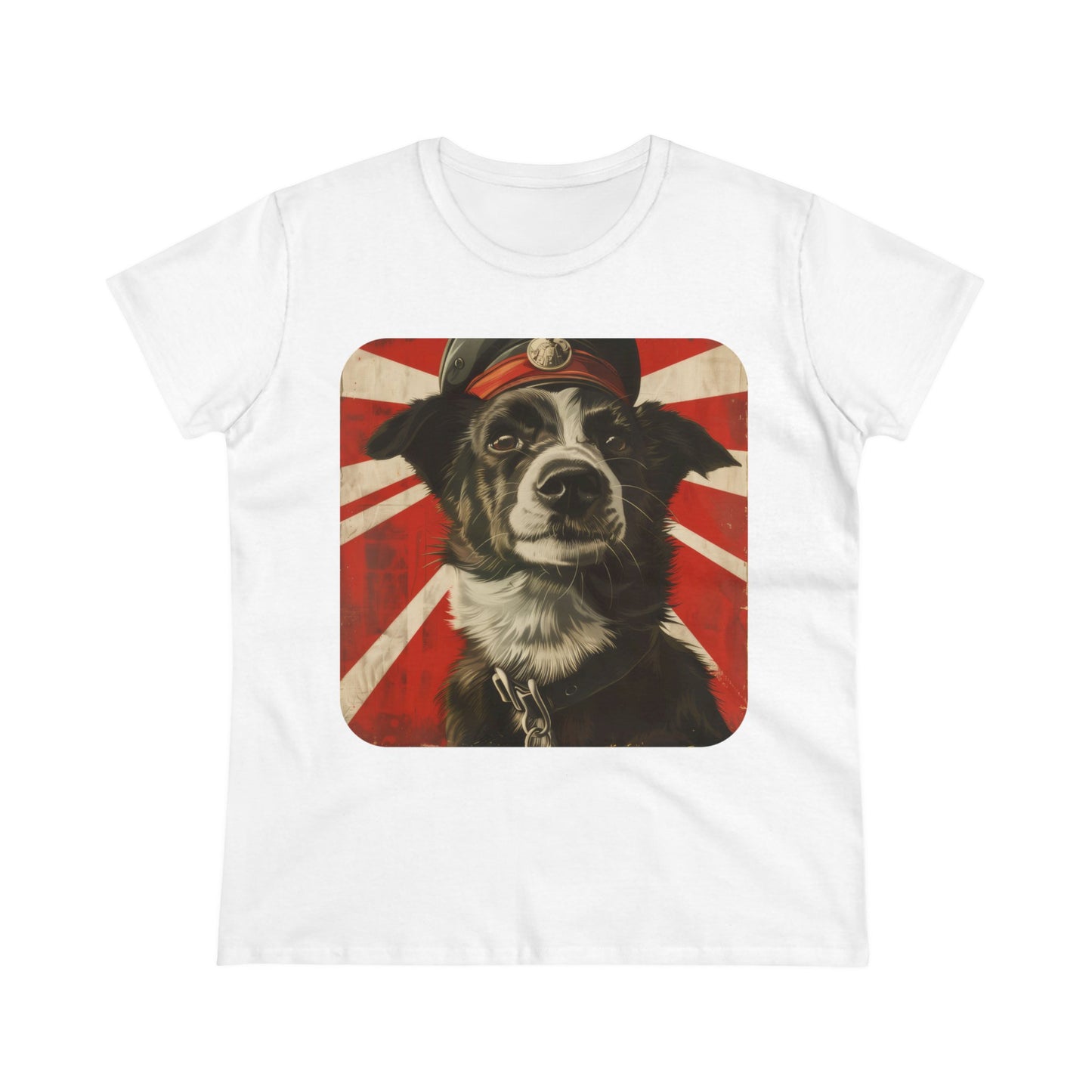 Comrade Canine - Women's Midweight Cotton Tee