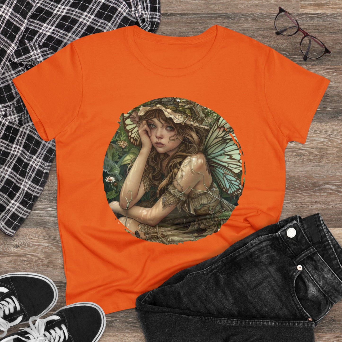 Fairy - Fantasy - Women's Midweight Cotton Tee