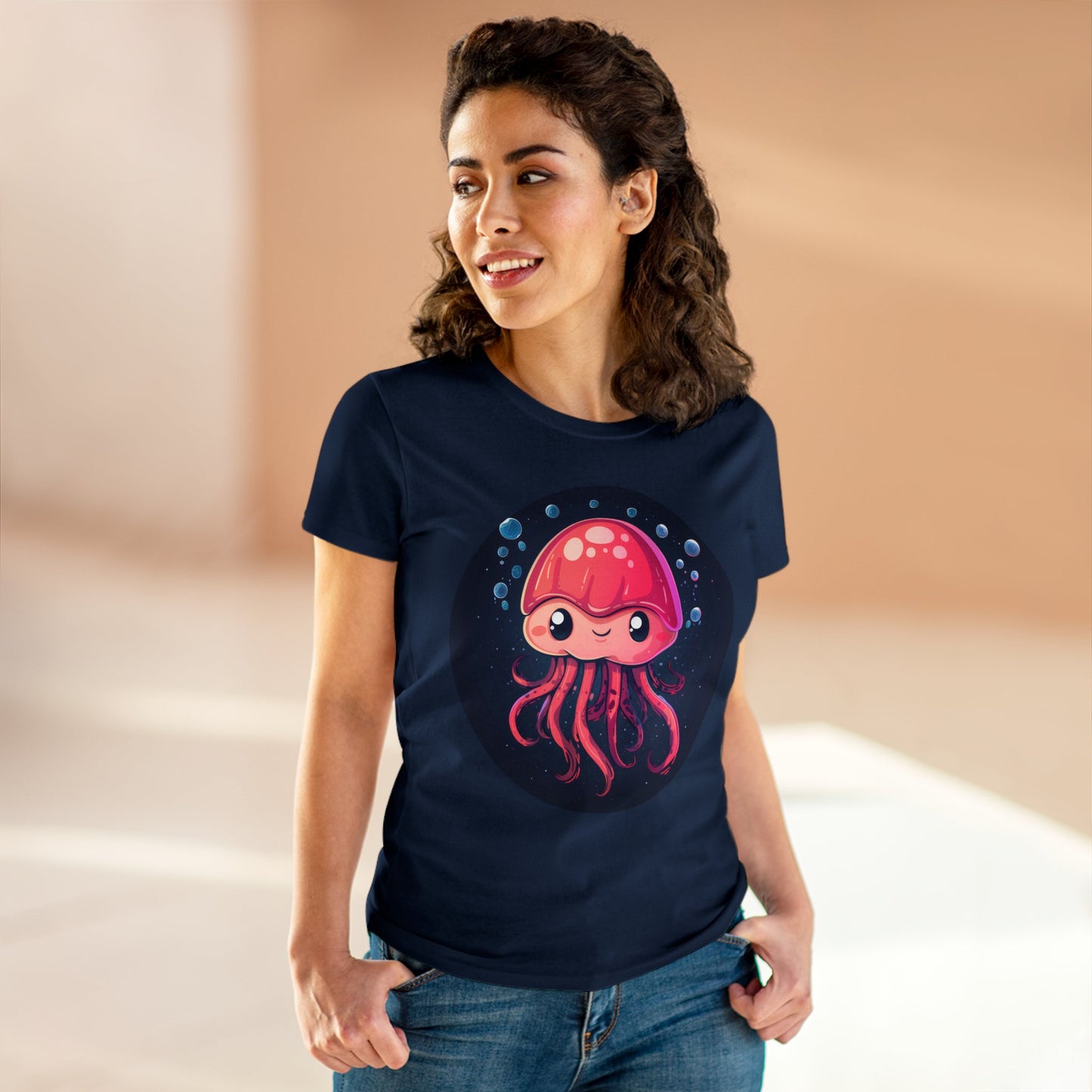 Jellyfish - Women's Midweight Cotton Tee