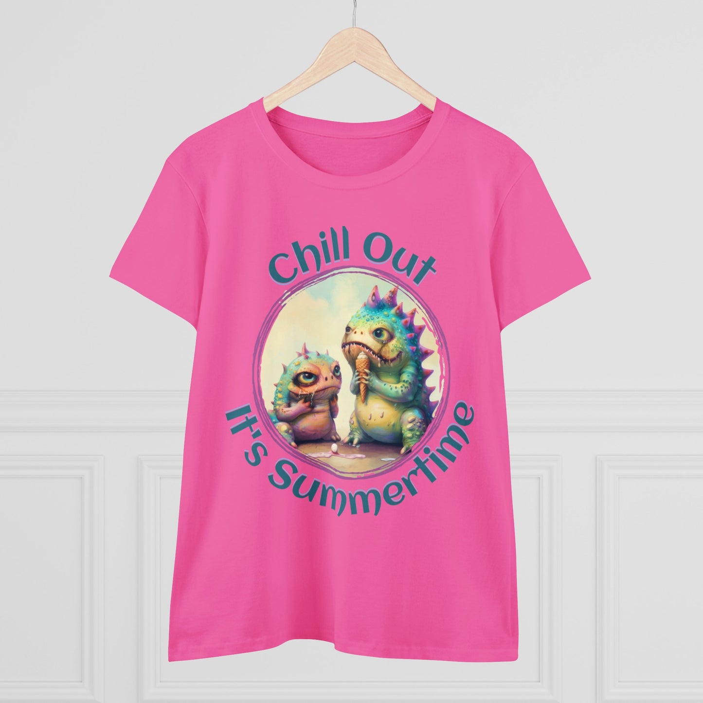 Chill Out for Summer - Women's Midweight Cotton Tee