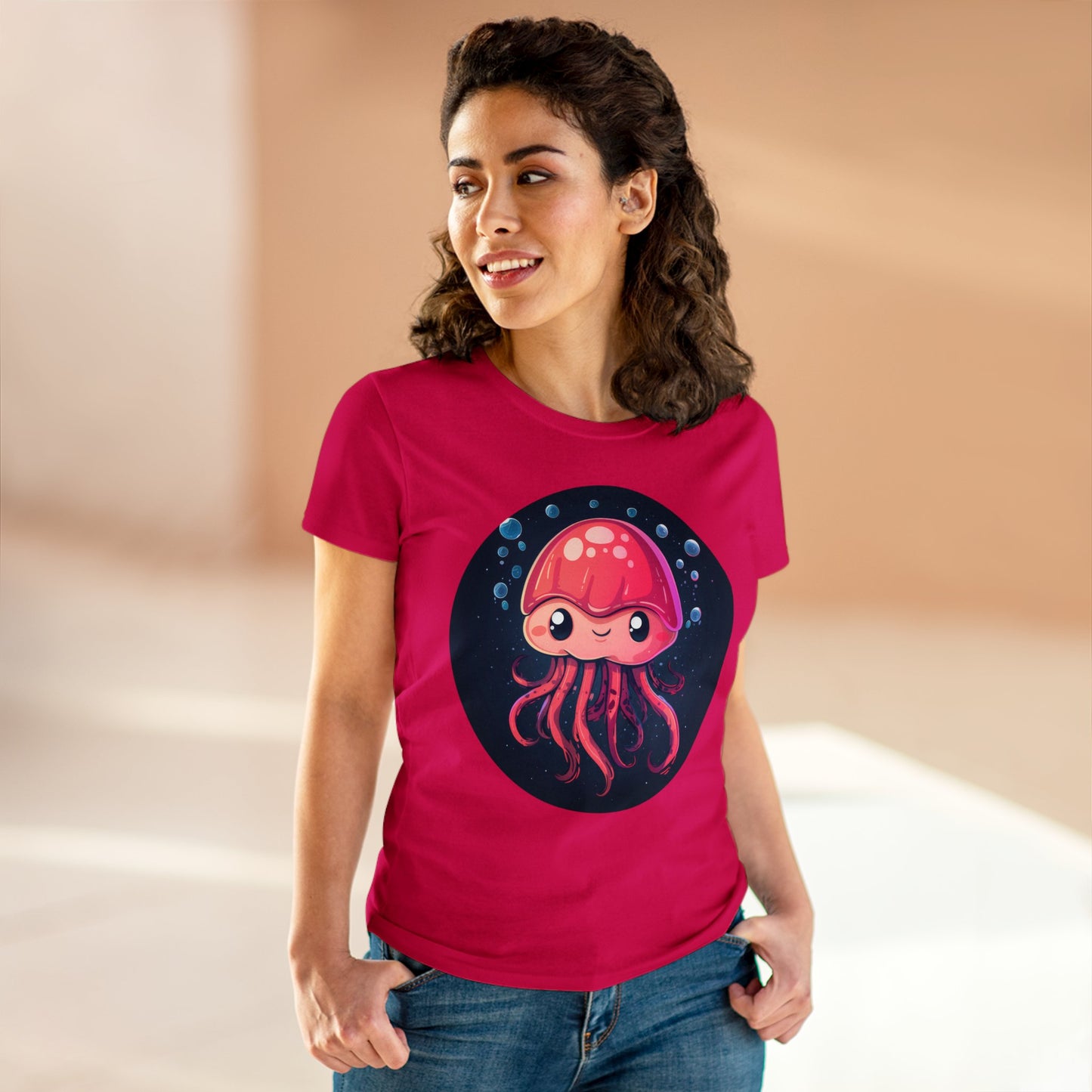 Jellyfish - Women's Midweight Cotton Tee