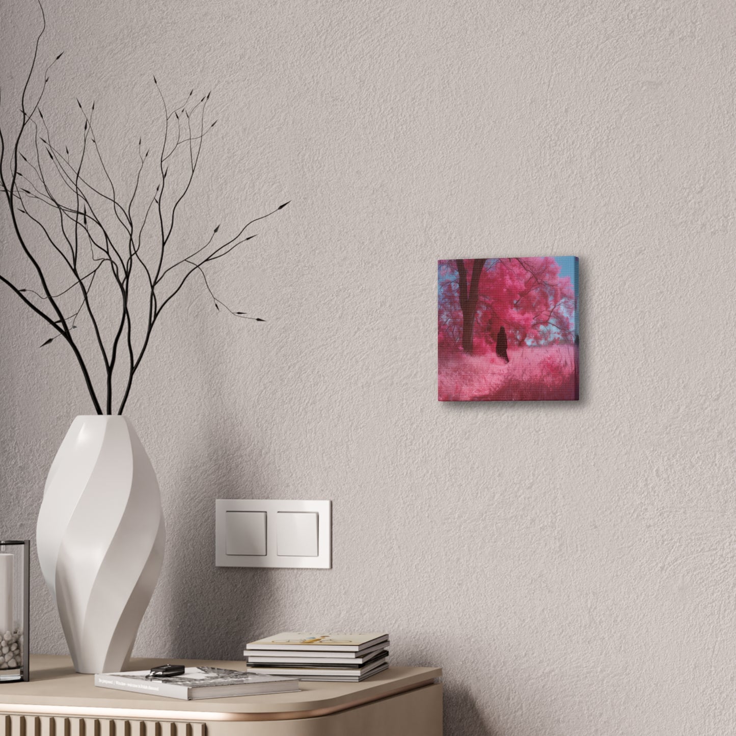 Pink Forest - Canvas Stretched, 0.75"