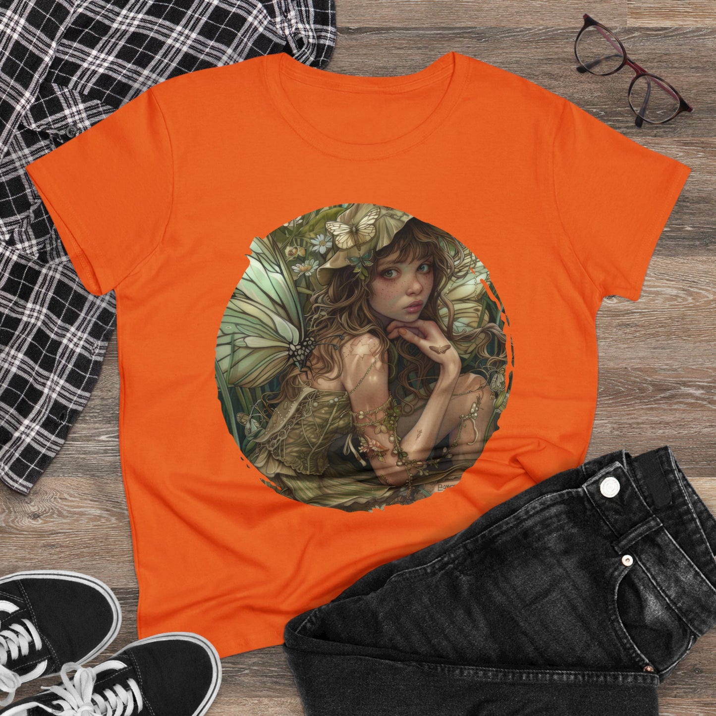 Fairy - Fantasy - Women's Midweight Cotton Tee