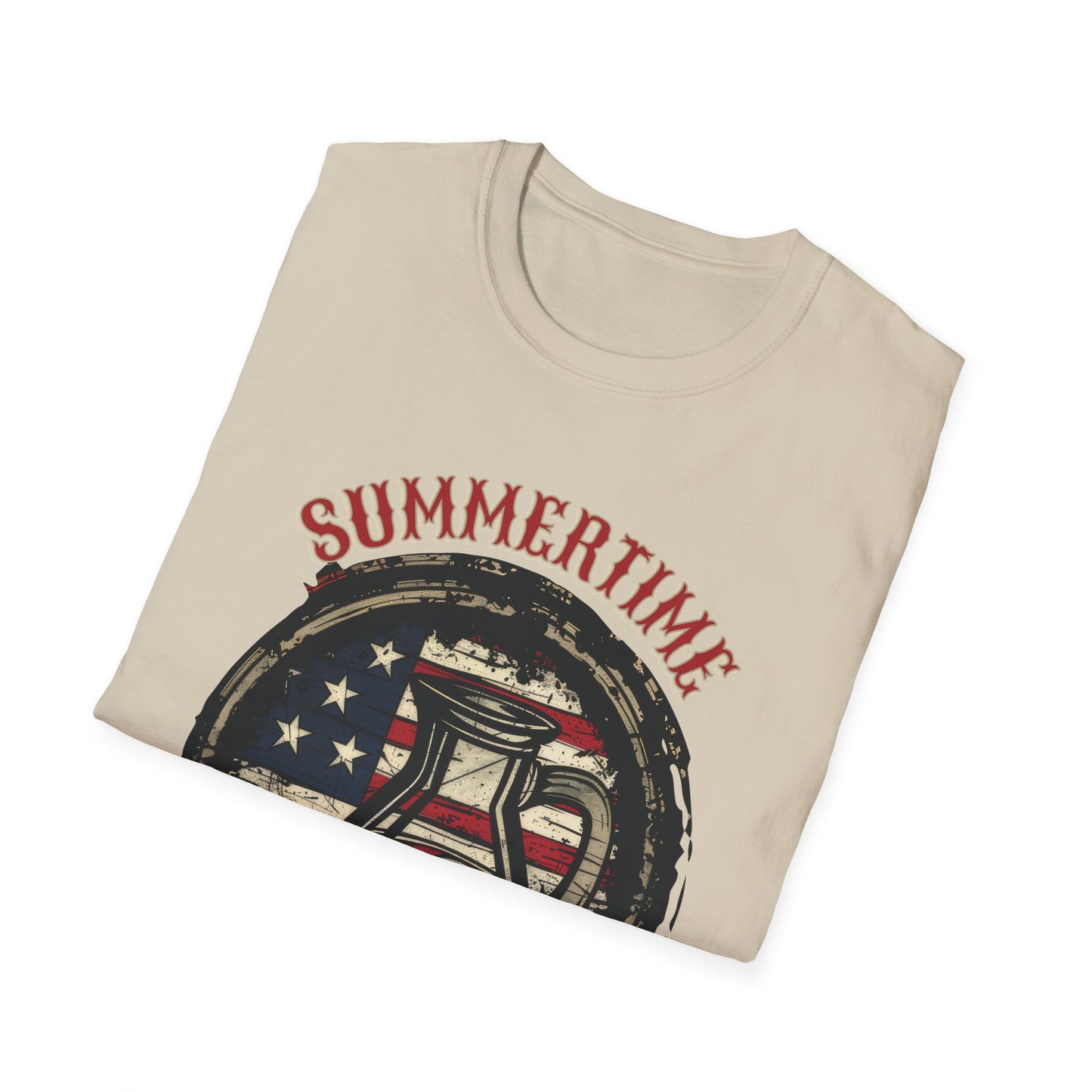 Summertime - Unisex Softstyle T-Shirt