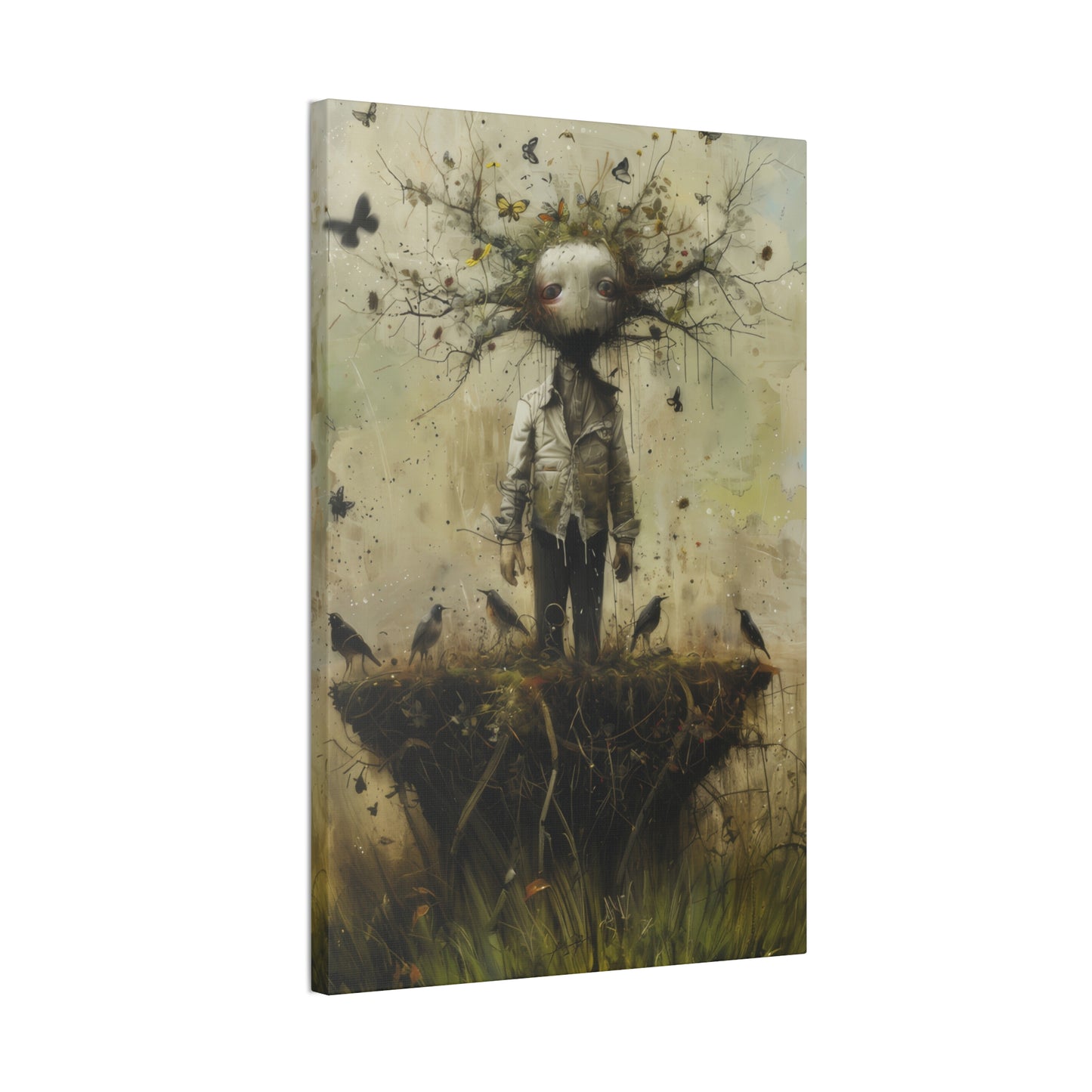 Birds Nest - Canvas Stretched, 0.75"