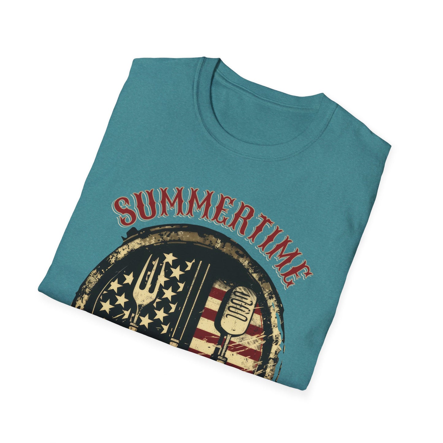 Summertime - Unisex Softstyle T-Shirt