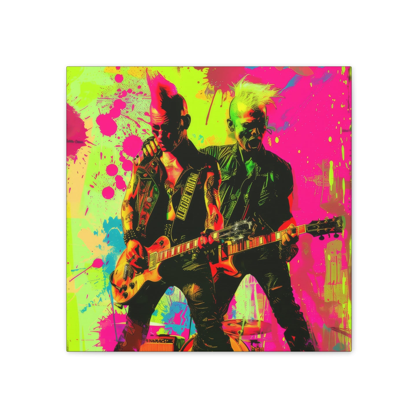 Punk Rockers - Canvas Stretched, 0.75"