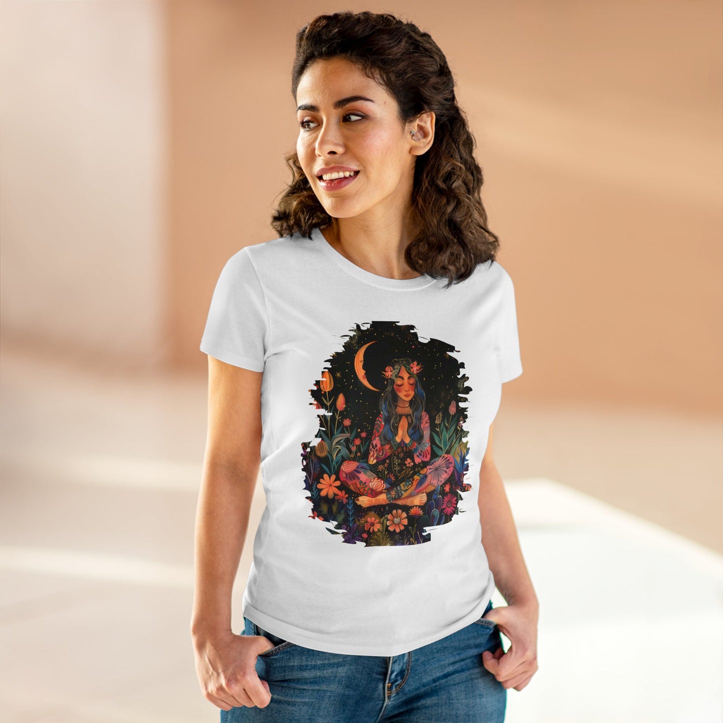 Meditation - Women's Midweight Cotton Tee