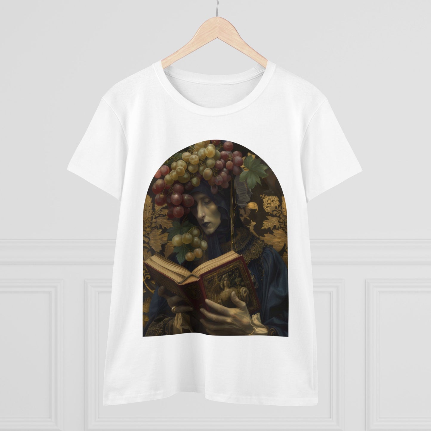 Solemn Reading - Fantasy - Women's Midweight Cotton Tee