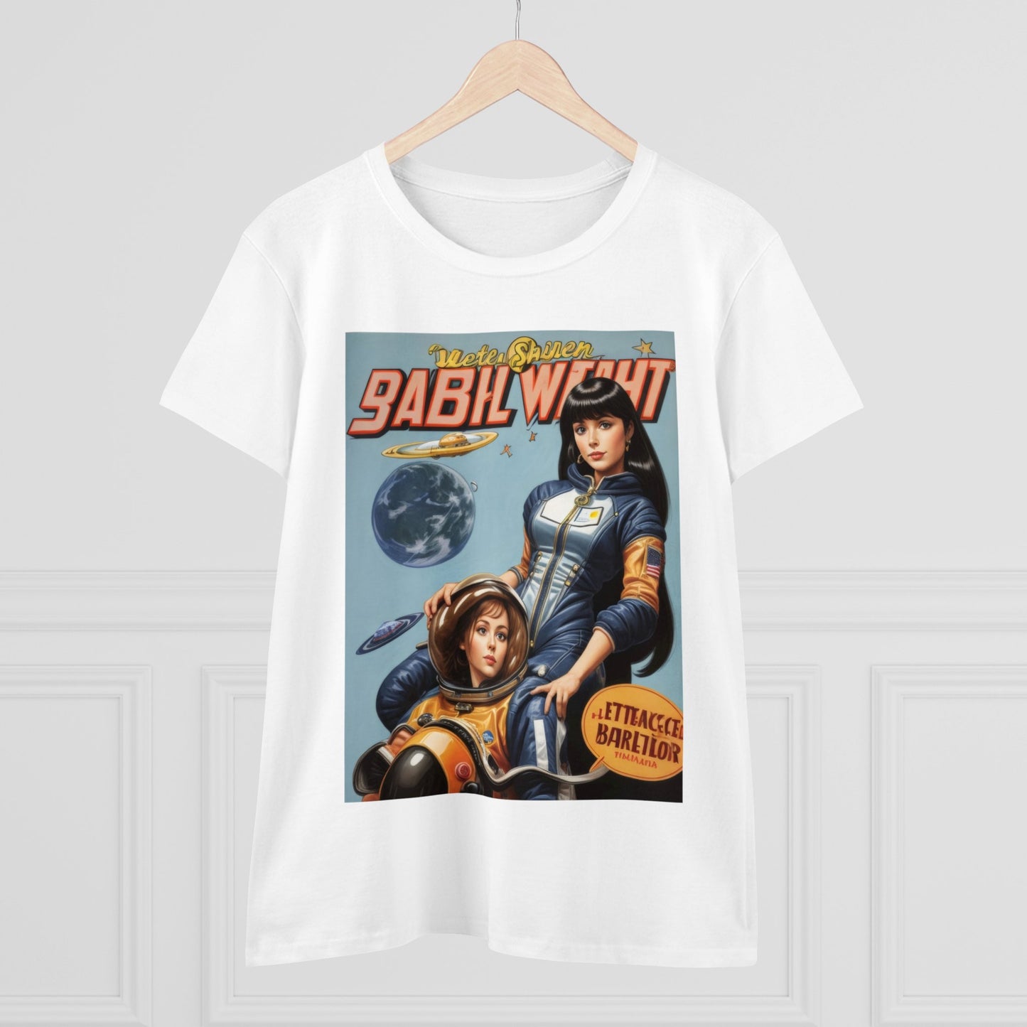 Space Chicks - Fantasy - Women's Midweight Cotton Tee