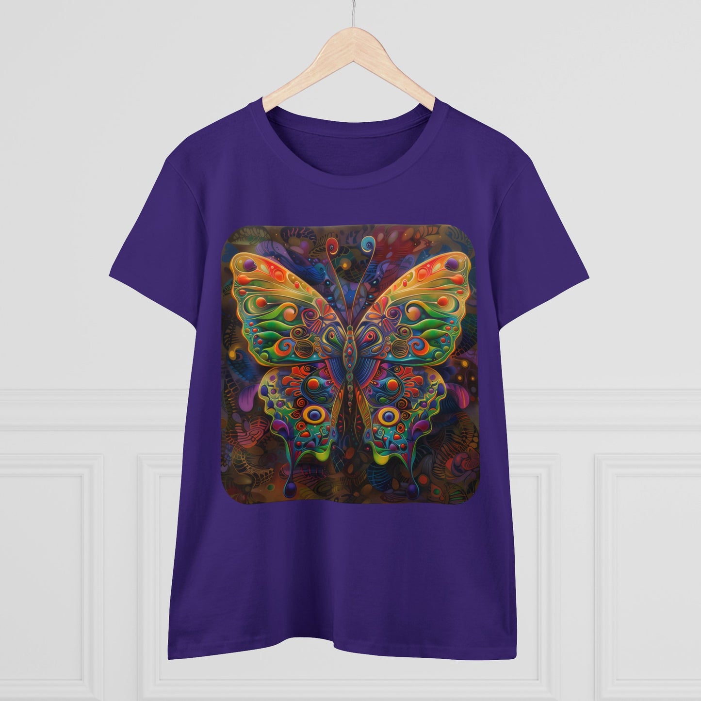 Butterfly - Women's Midweight Cotton Tee