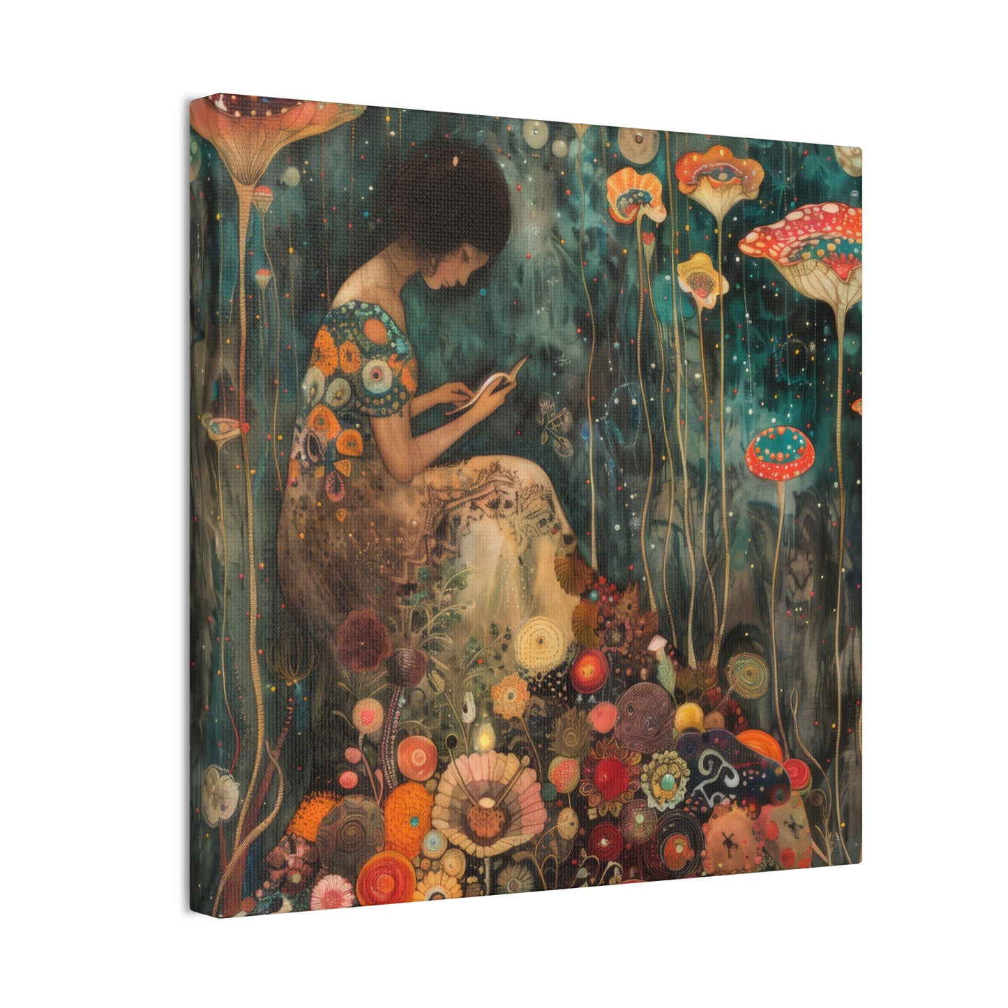 Tending the Garden - Canvas Stretched, 0.75"