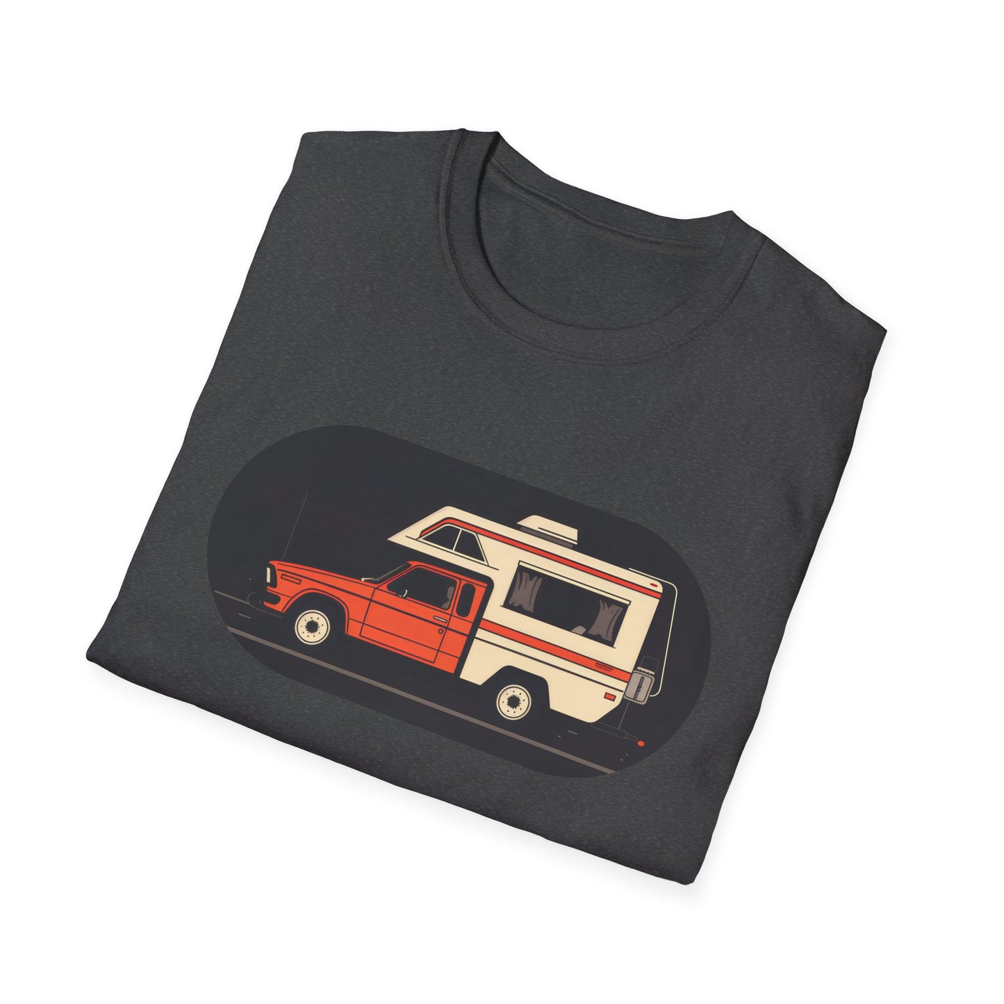 Camping! - Unisex Softstyle T-Shirt