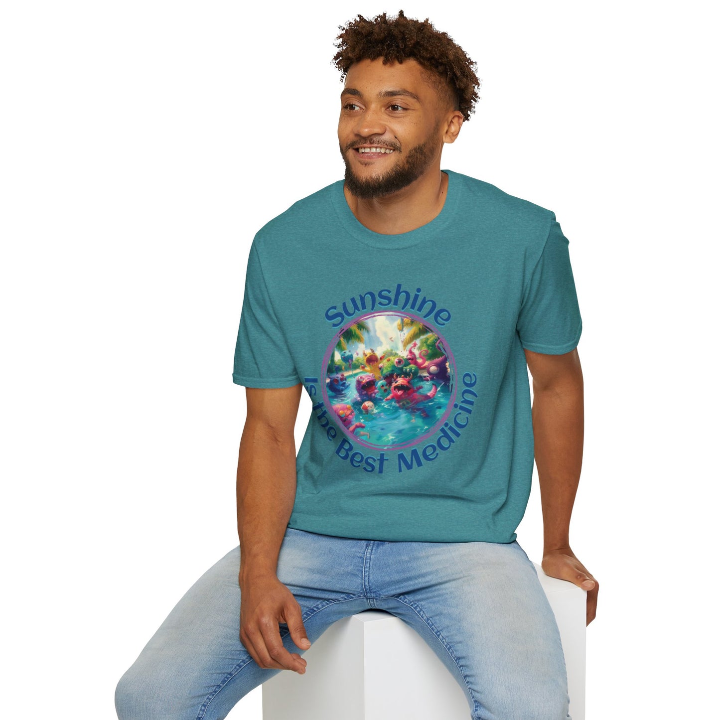 Sunshine is the Best Medicine - Unisex Softstyle T-Shirt