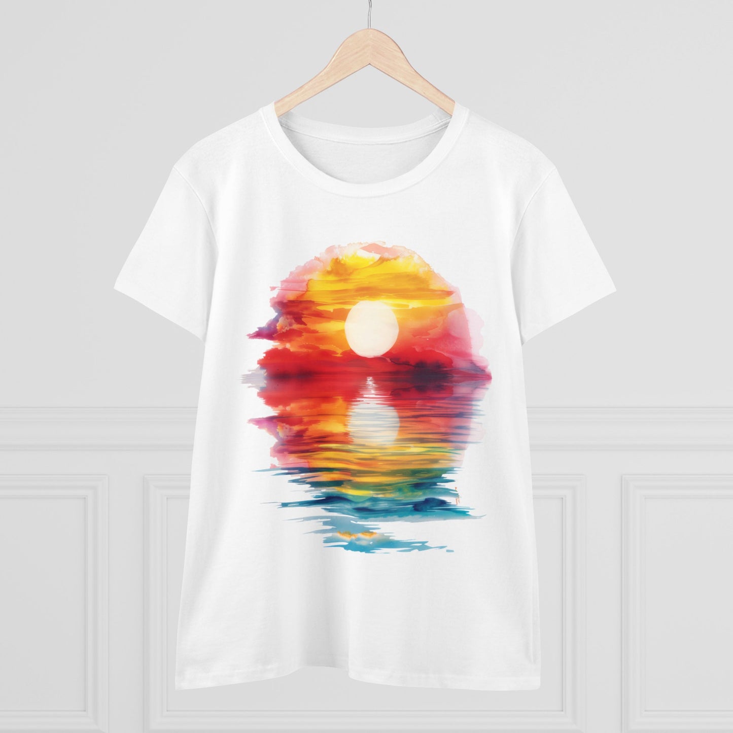 Sunrise - Women's Midweight Cotton Tee