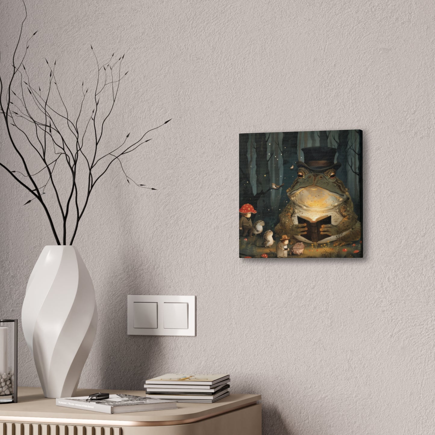 Uncle Toad - Canvas Stretched, 0.75"