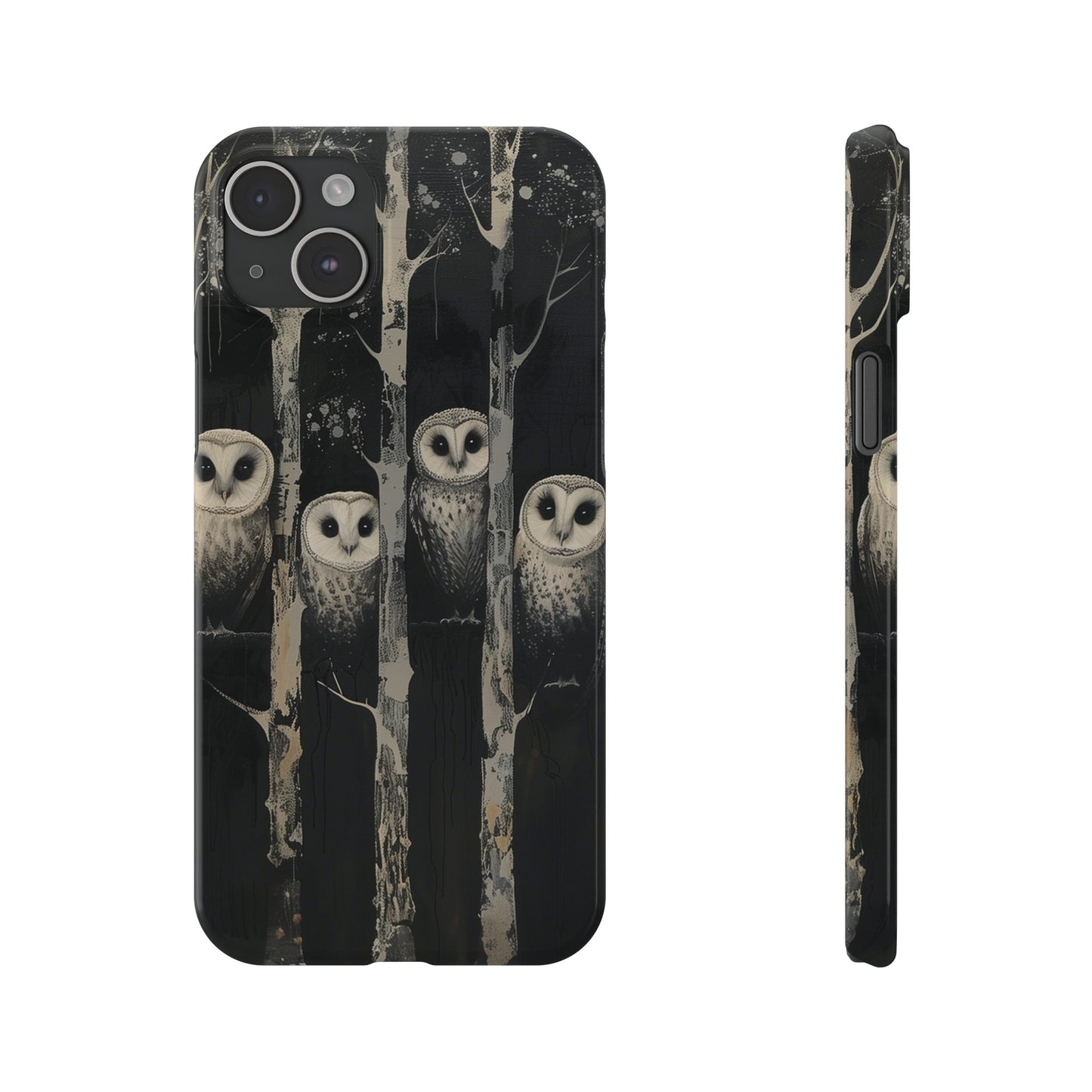 Owls at Night Phone Case