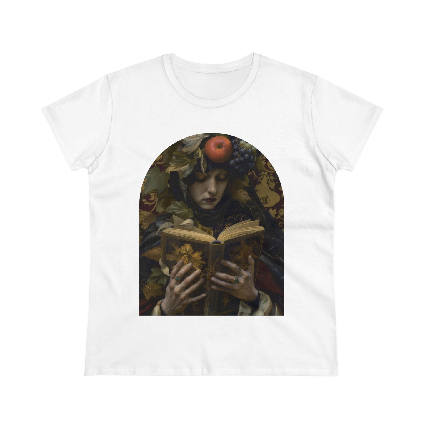 Solemn Reading - Fantasy - Women's Midweight Cotton Tee