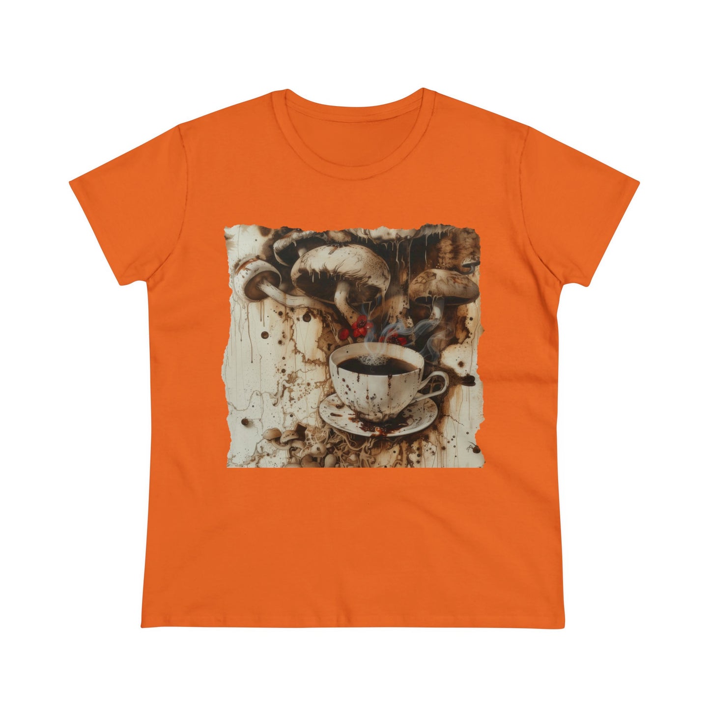 Organic Coffee - Women's Midweight Cotton Tee