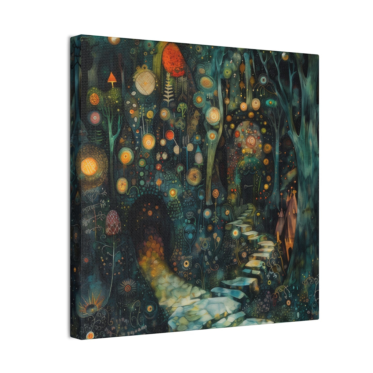 Forest Places - Canvas Stretched, 0.75"