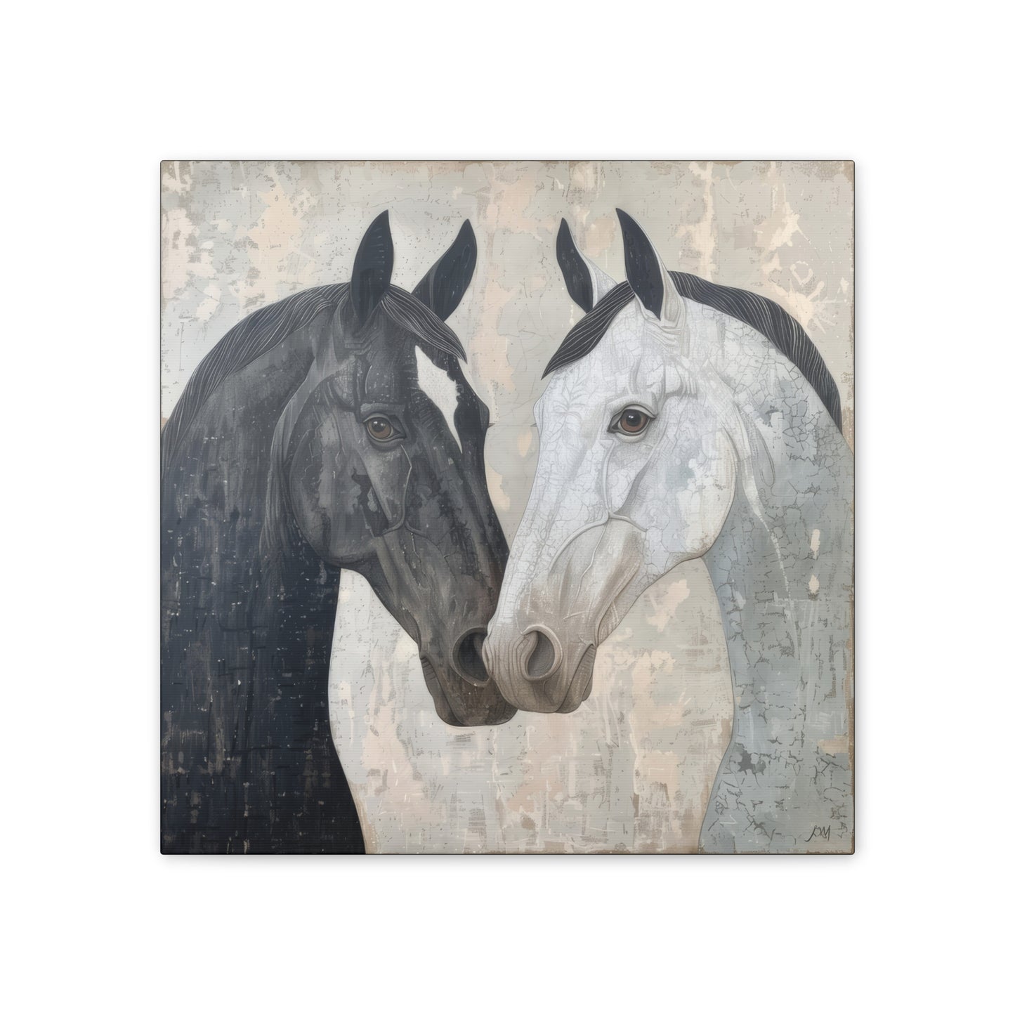 Horses - Canvas Stretched, 0.75"