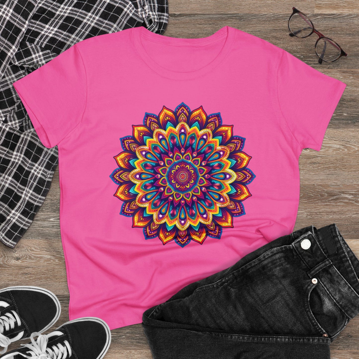 Mandala - Women's Midweight Cotton Tee