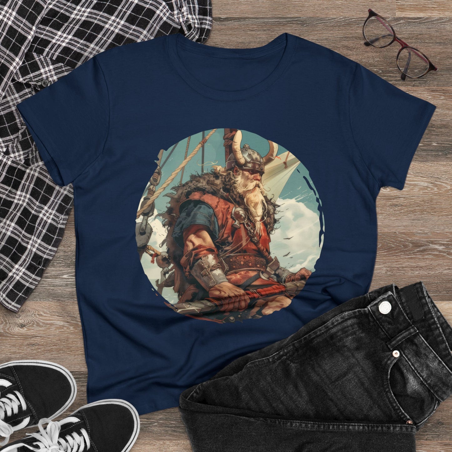 Viking - Fantasy - Women's Midweight Cotton Tee