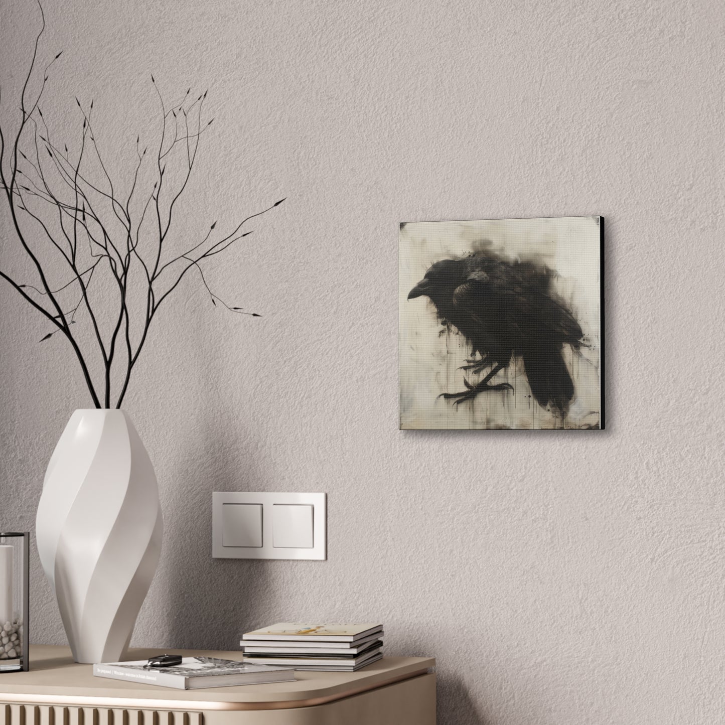 Blackbird - Canvas Stretched, 0.75"