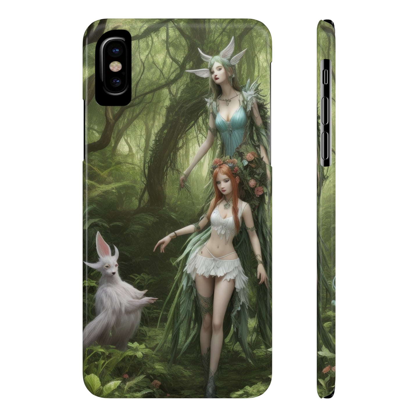 Curious Wood Nymph - Phone Case