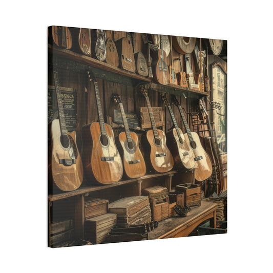 Luthier Shop - Canvas Stretched, 0.75"