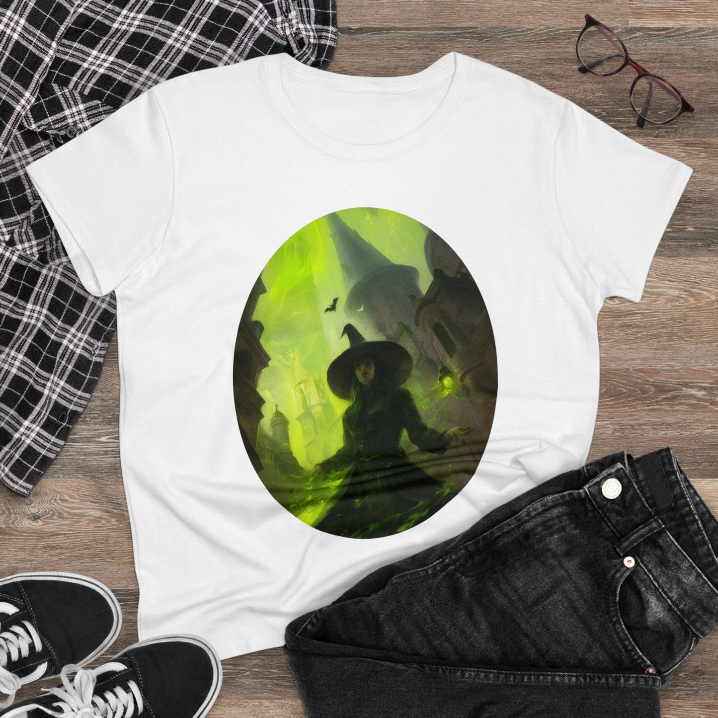 The Witch - Fantasy - Women's Midweight Cotton Tee