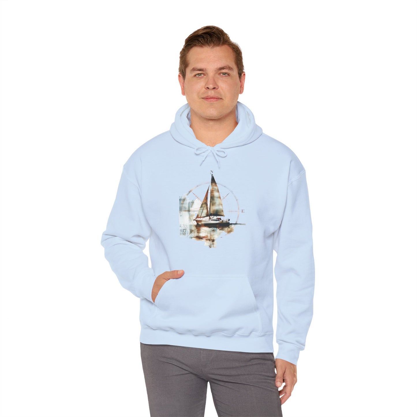 Sailing - Unisex Heavy Blend™ Hooded Sweatshirt