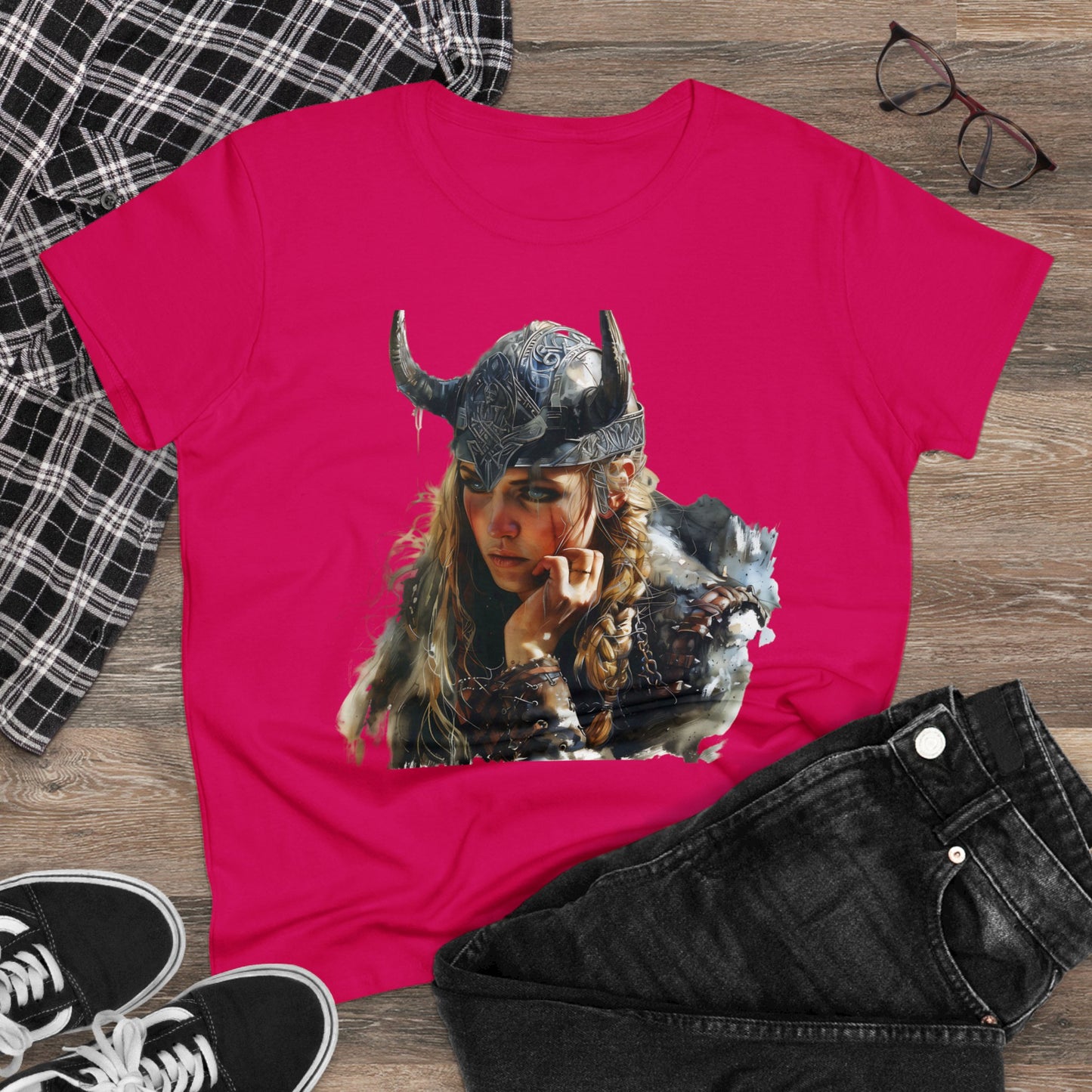 Viking - Fantasy - Women's Midweight Cotton Tee