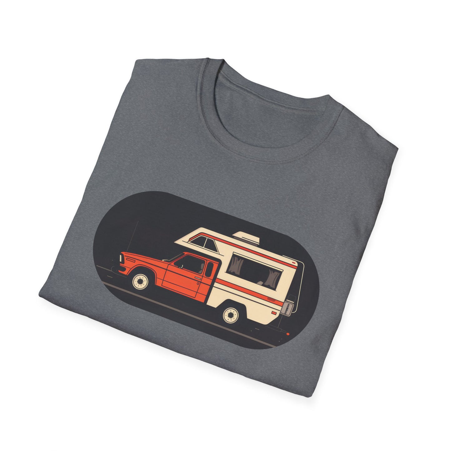 Camping! - Unisex Softstyle T-Shirt