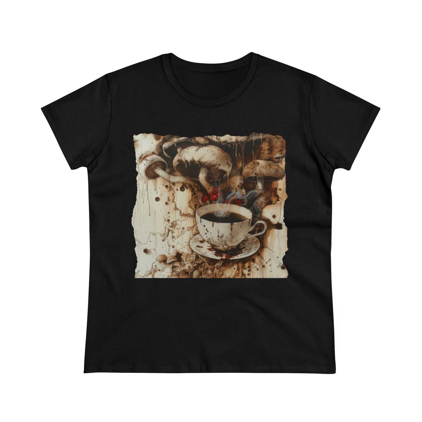 Organic Coffee - Women's Midweight Cotton Tee