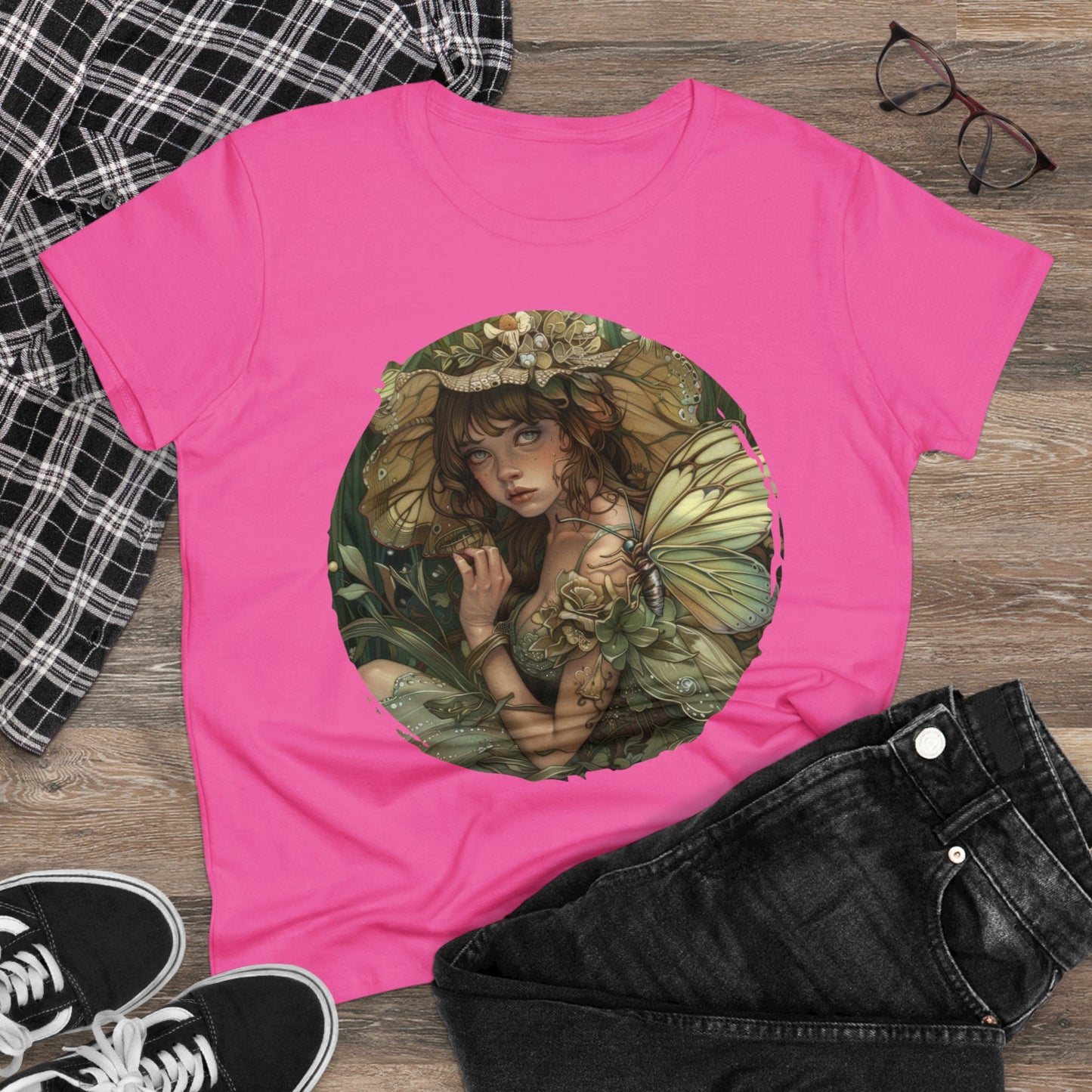 Fairy - Fantasy - Women's Midweight Cotton Tee