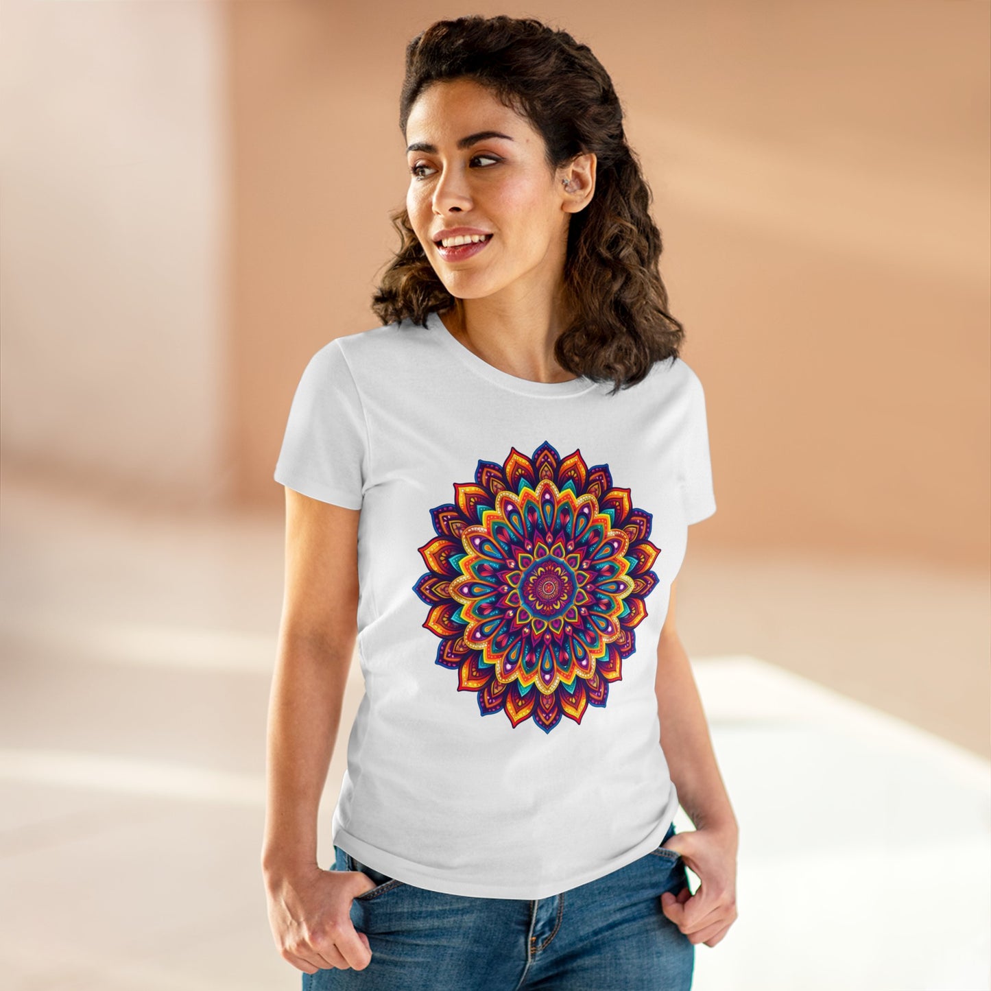 Mandala - Women's Midweight Cotton Tee