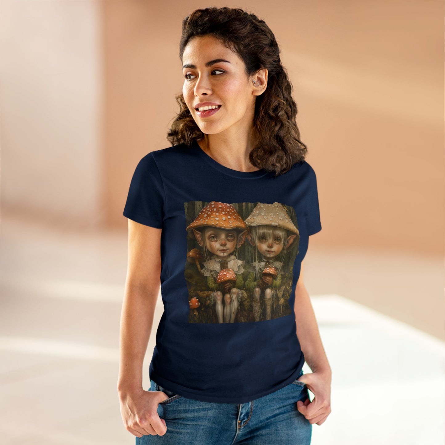 Elves - Fantasy - Women's Midweight Cotton Tee