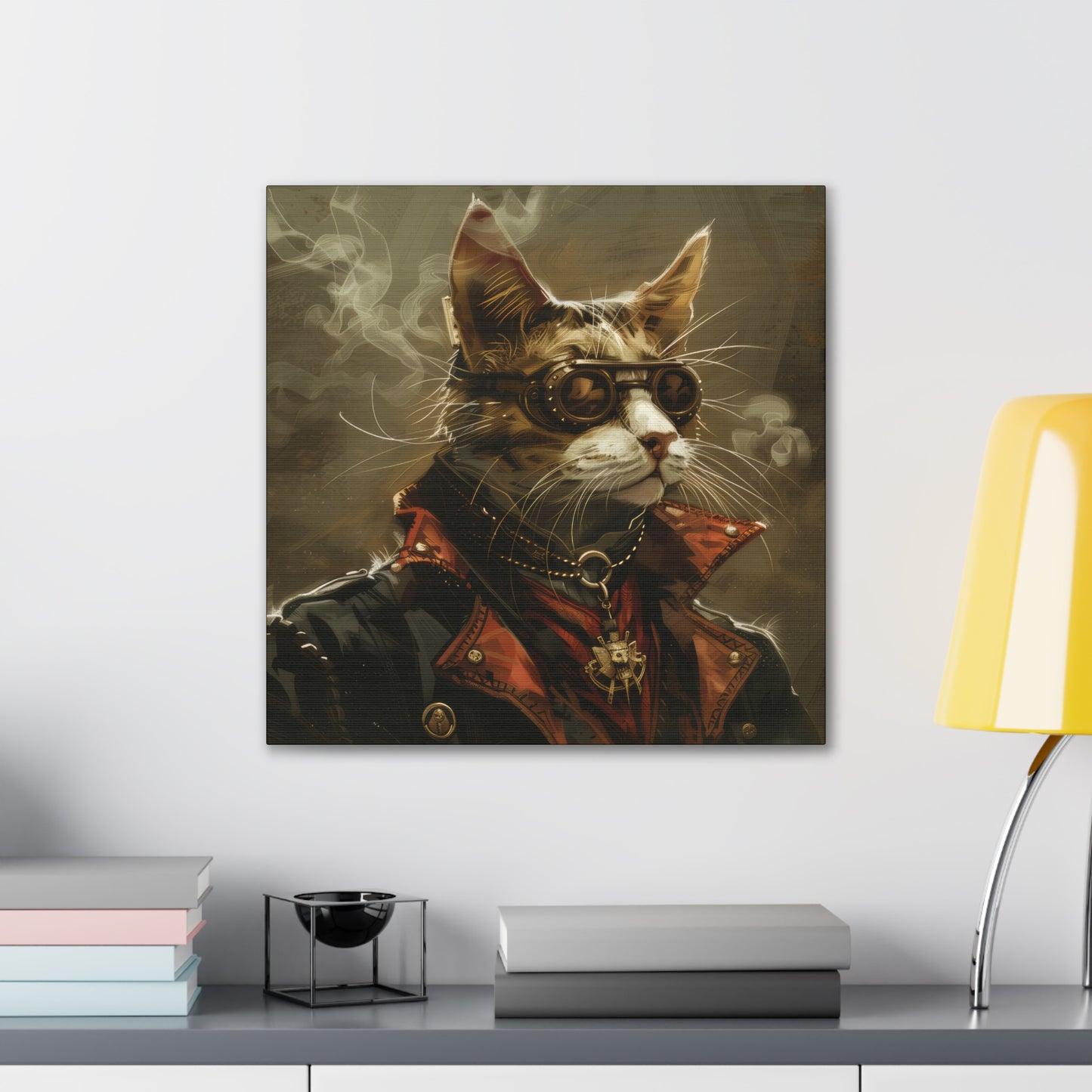 Boss Kitty - Canvas Stretched, 0.75" - Canvas Stretched, 0.75"